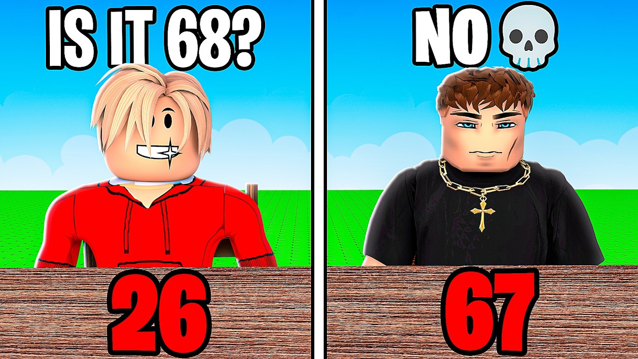 Угадайте ПРАВИЛЬНОЕ число в Roblox...