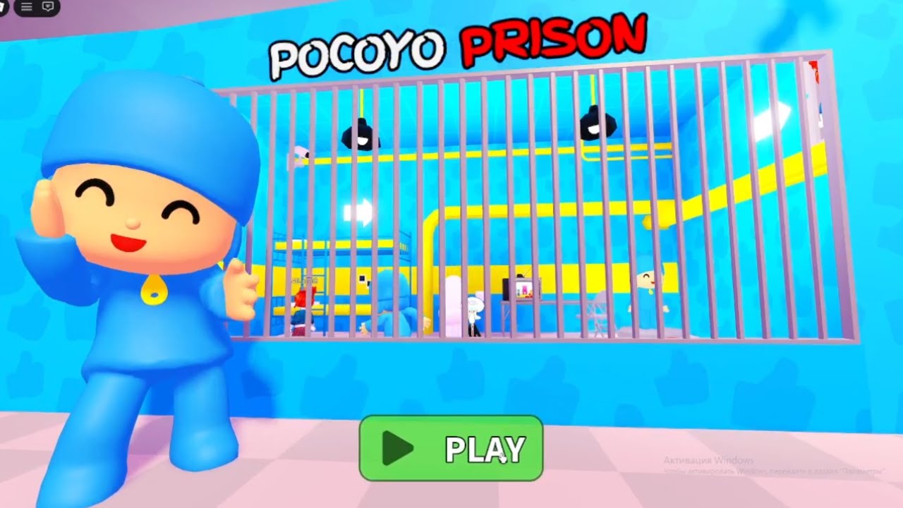 POCOYO PRISON RUN! 🏃‍♂️⛓️ Obby | Roblox Gameplay