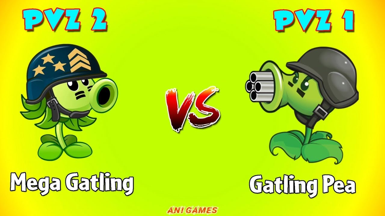 All PEA & Other Plants PVZ 1 vs PVZ 2 Battlez - Which Team Plant Will Win?
