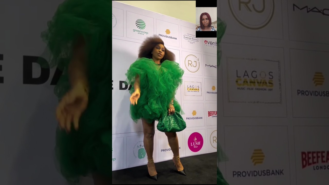 Nigerian Actress, Rita Dominic stepped out for an event, looking so gorgeous in this green outfit.