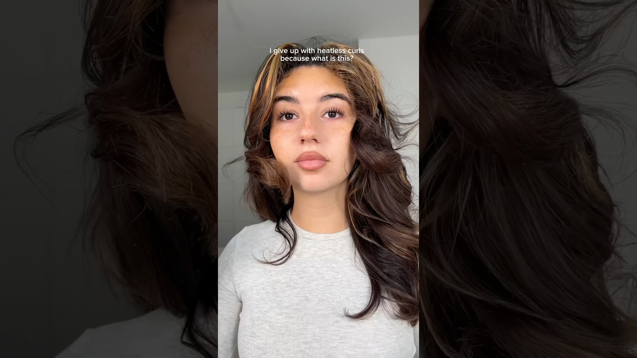 i’m never doing heatless curls again