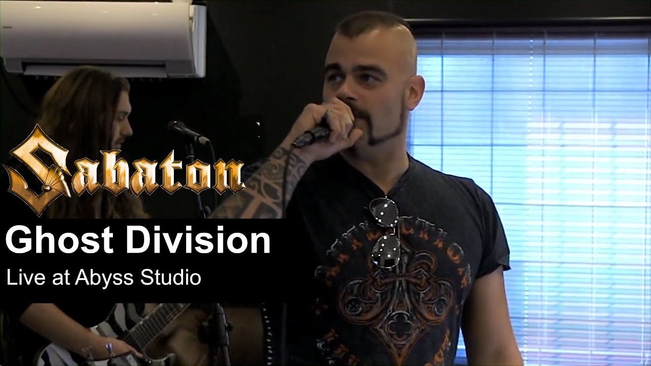 Sabaton - Ghost Division Studio Recording Live 2015