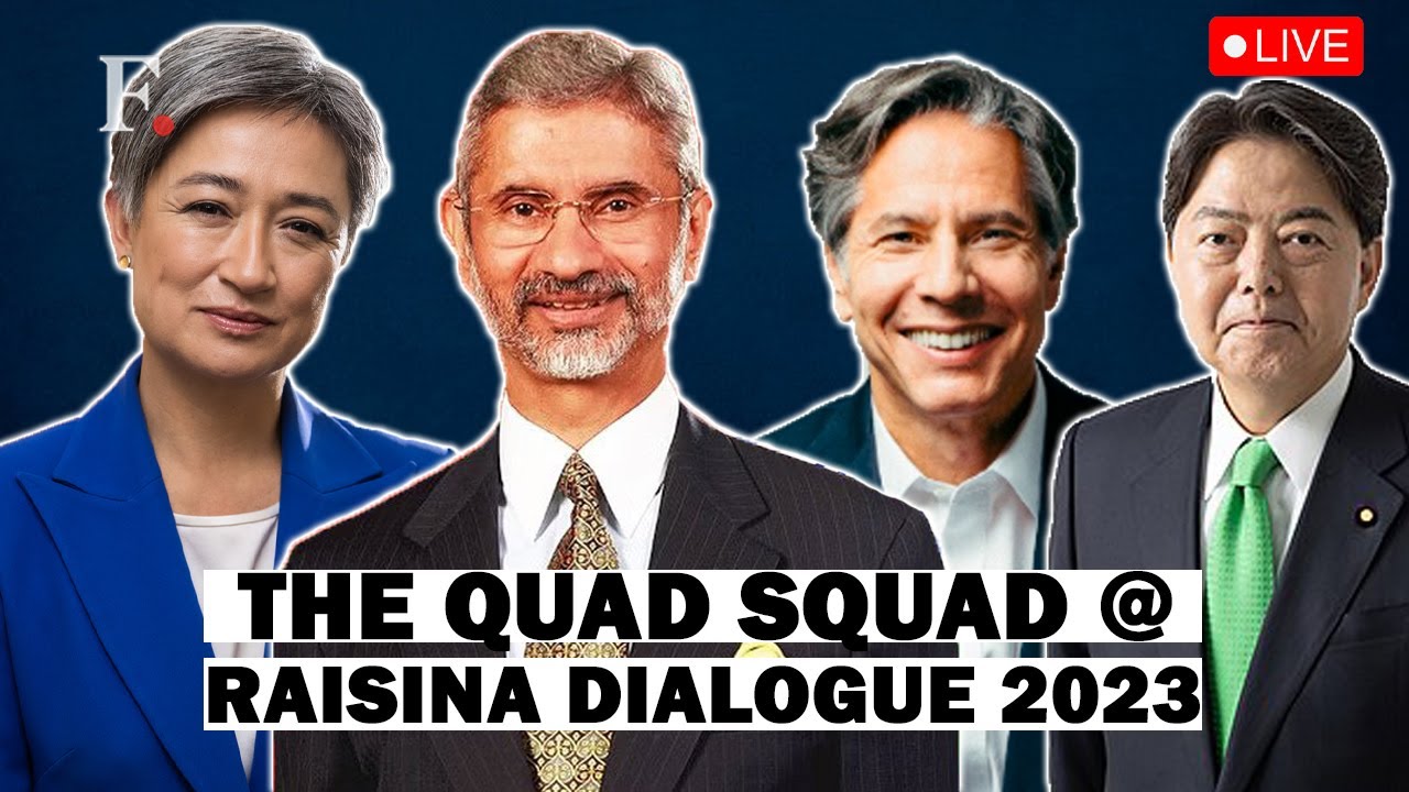 QUAD Foreign Ministers On Their Vision For The Indo-Pacific | Raisina Dialogue 2023