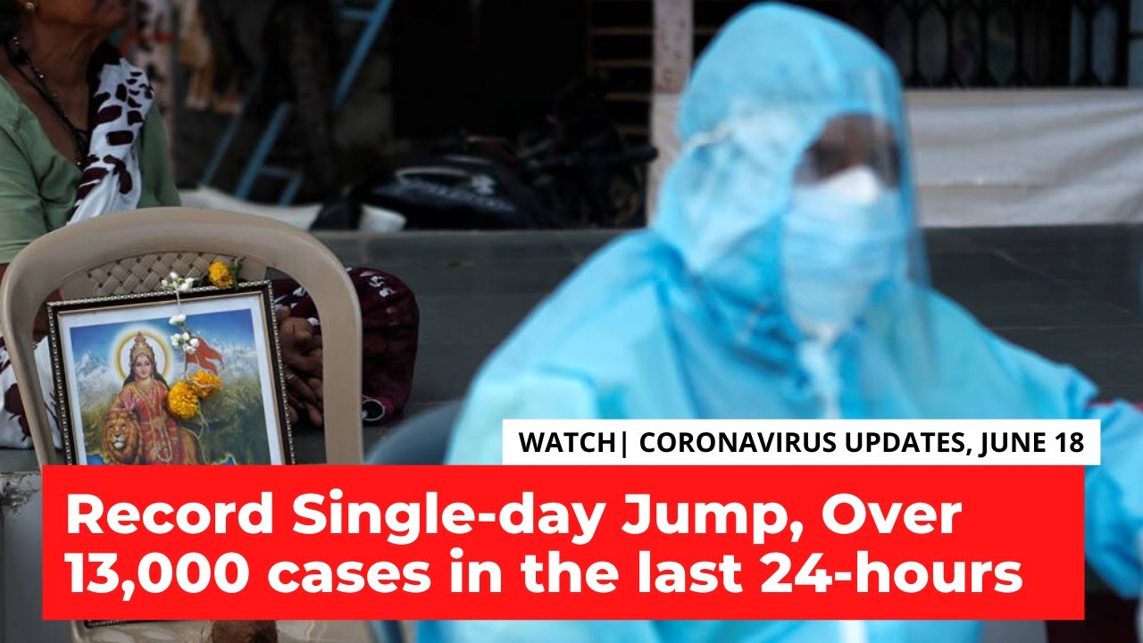 With 13,000 New Cases; India Records Highest Single-Day Spike, Over 12,000 Fatalities Reported