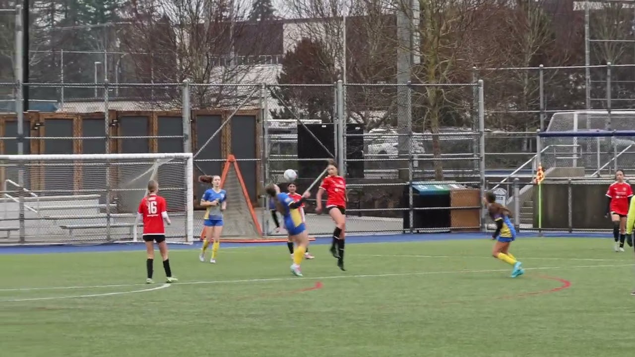 (Highlights) PMSC U16 Phoenix vs Langley United Johnson Soccer Game 2026-01-11