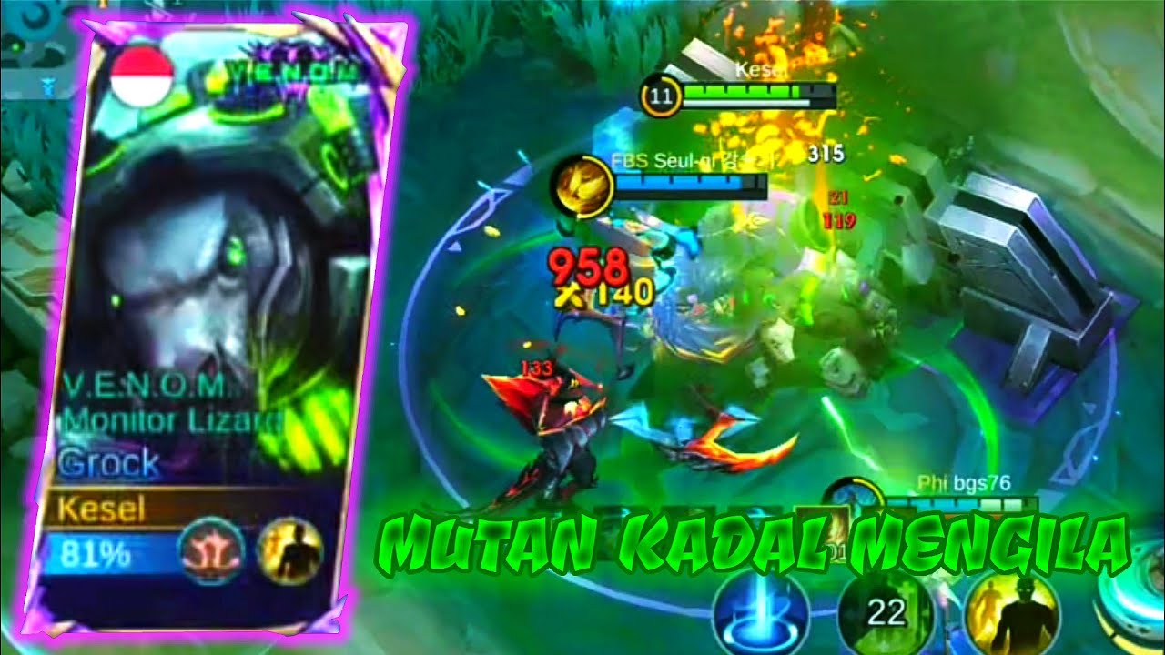 SANG MUTAN KADAL MENGGILA DI LAND OF DAWN‼️ BEST BUILD GROCK 2026