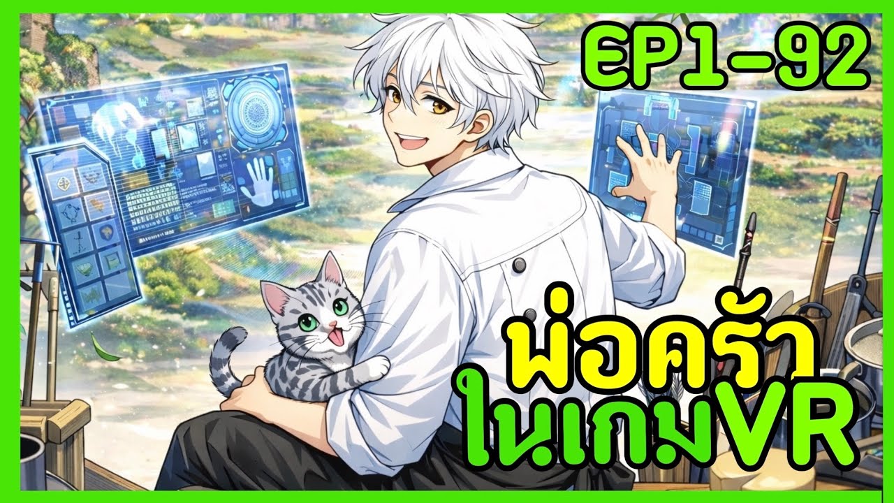 [พากย์มังงะ] พ่อครัวชีวิตบัดซบ เลยหันมาผจญภัยในเกมVR EP1-92รวมตอน