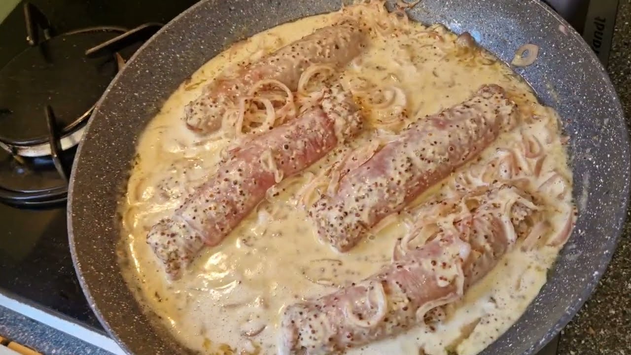 ANDOUILLETTES DE CHABLIS A LA MOUTARDE A L'ANCIENNE