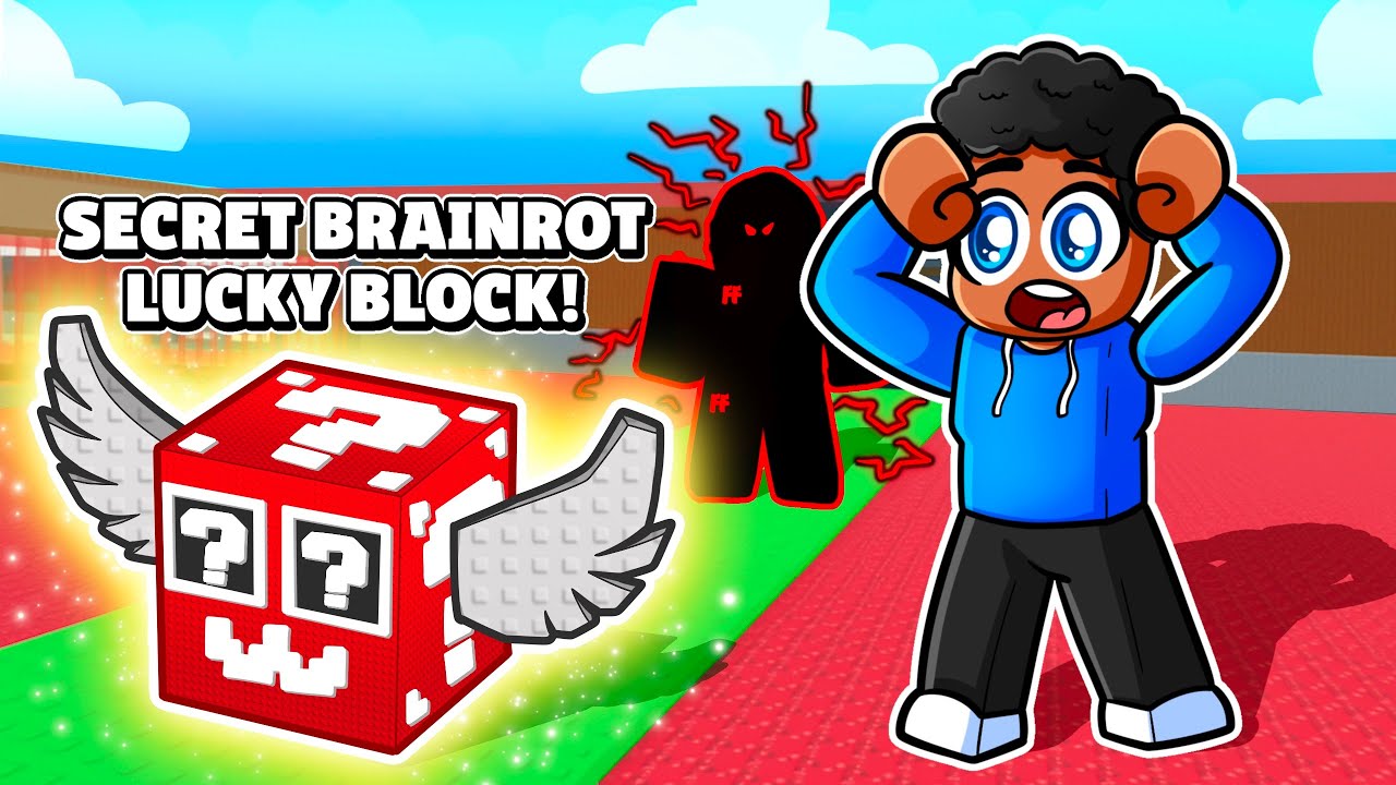 I STOLE MY FIRST MYTHIC LUCKY BLOCKS!