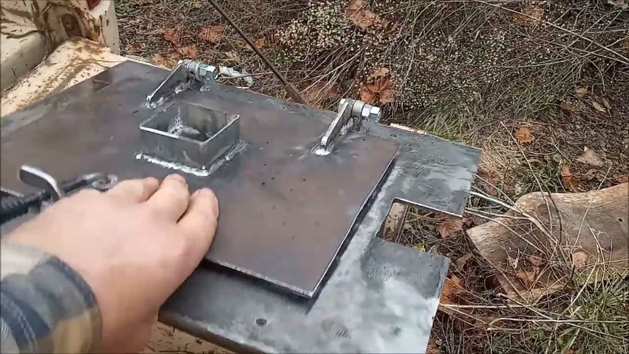 Rocket Mass Heater Full Door Build Batch Box Part 2