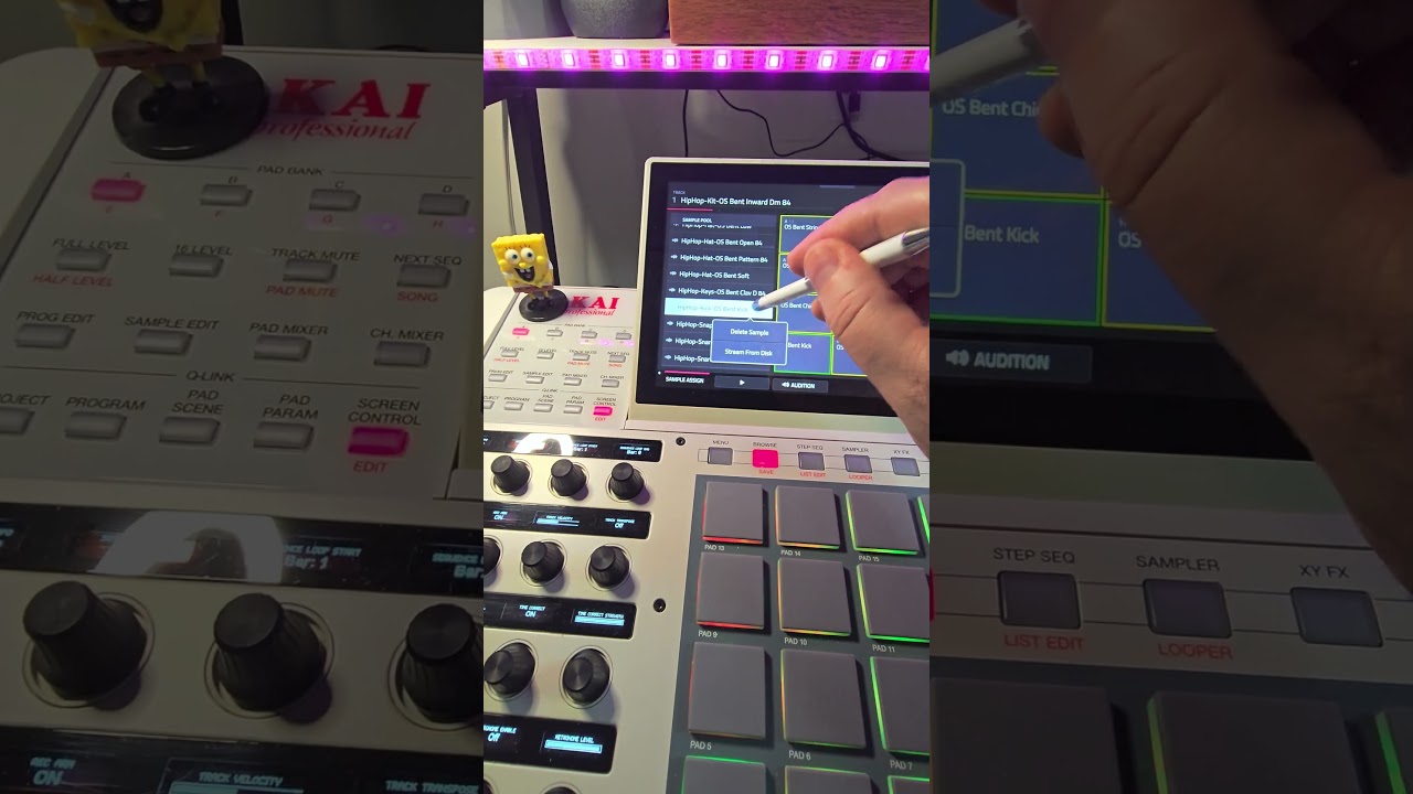 How to Save Memory on MPC. Disk stream Sample Pool  #tips #tipsandtricks #audio #music #production