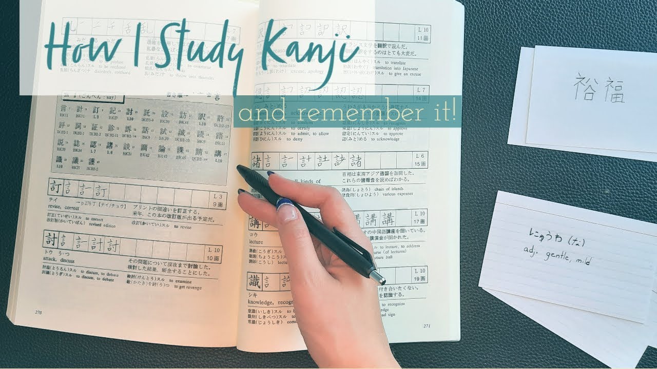 asmr 📑  How I Study Japanese Kanji 📑  Writing Sounds with Soft Spoken Voiceover