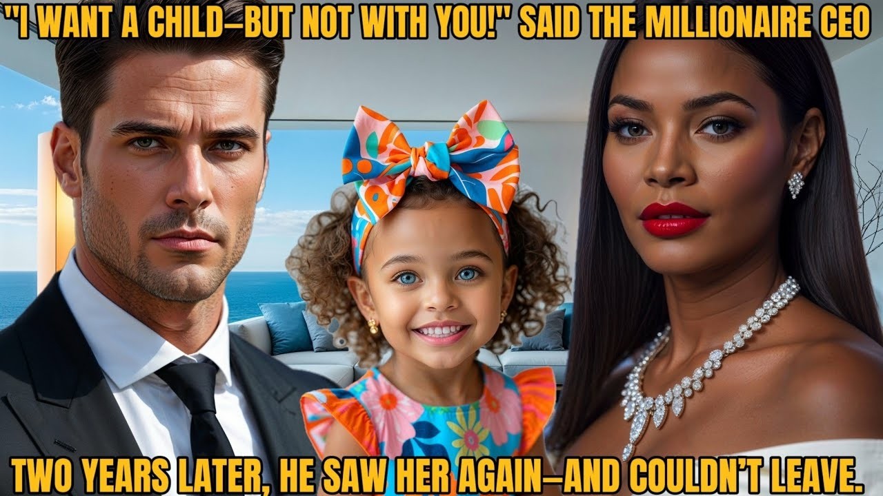 I want a child but not with you!  said the millionaire CEO  Two years later, he saw her again