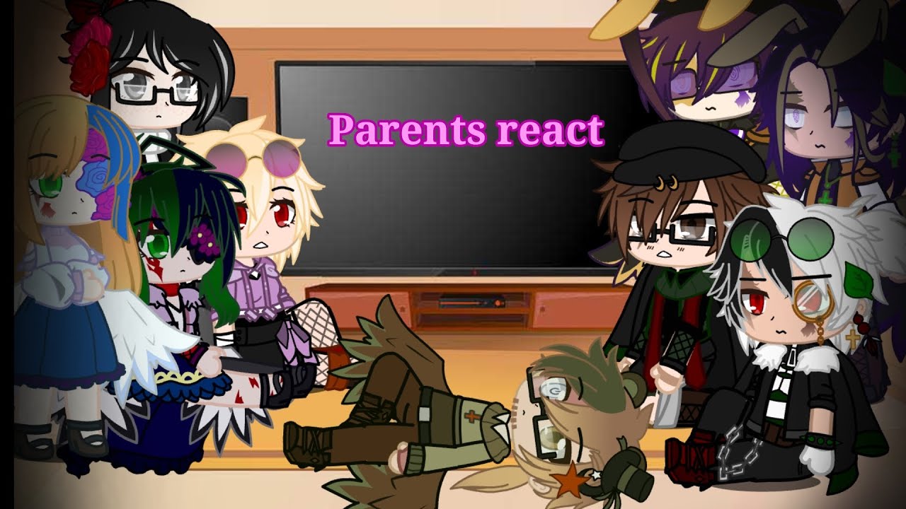 Parents react to Izuku, Momo and Katsuki secrets |Izuku Afton, Momo Afton and Katsuki Emily AU
