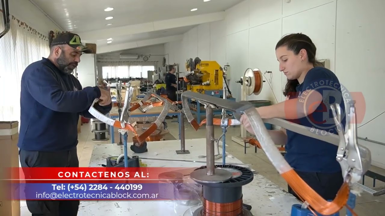 REBOBINADO COMPLETO DE ESTATOR WEG, PARA LA EMPRESA AYSA S.A.
