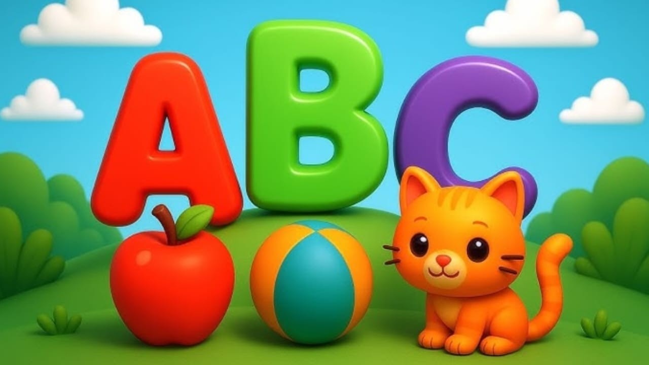 Давайте выучим алфавит abc для дошкольников | abc | abcd | abcd abcd | a для яблока