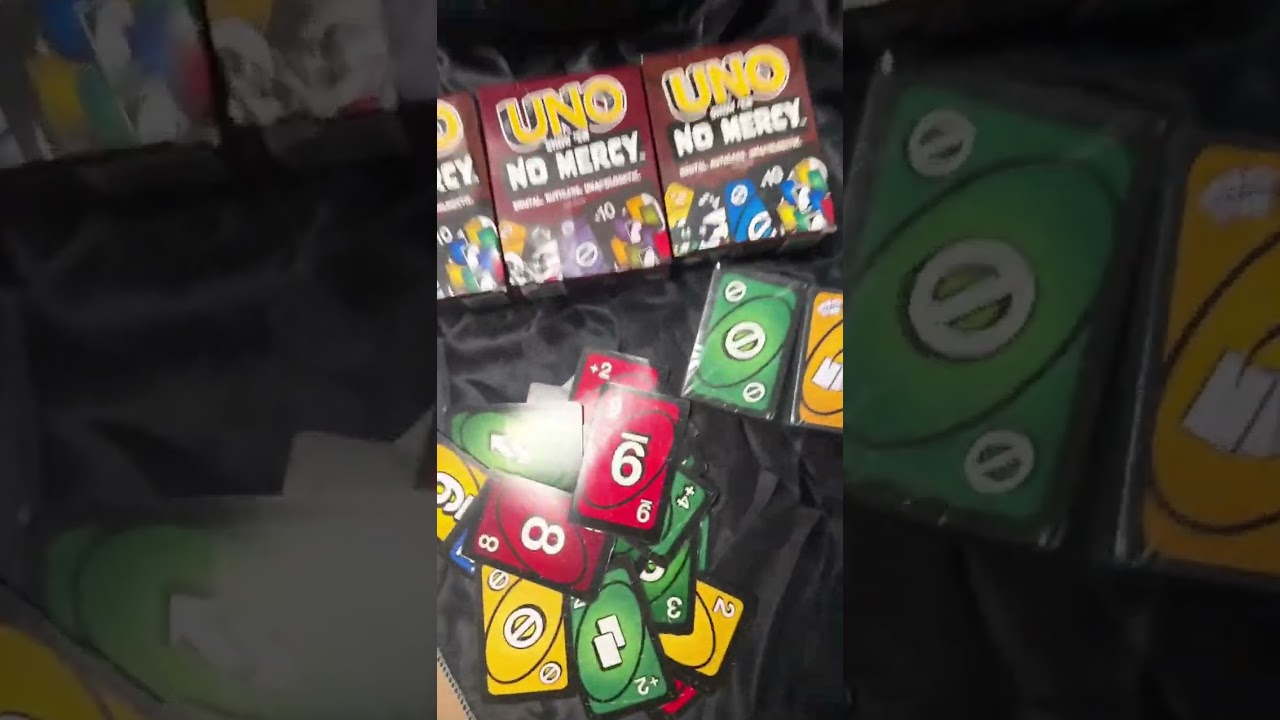 Join the uno party game fun #unonomercy #party #games