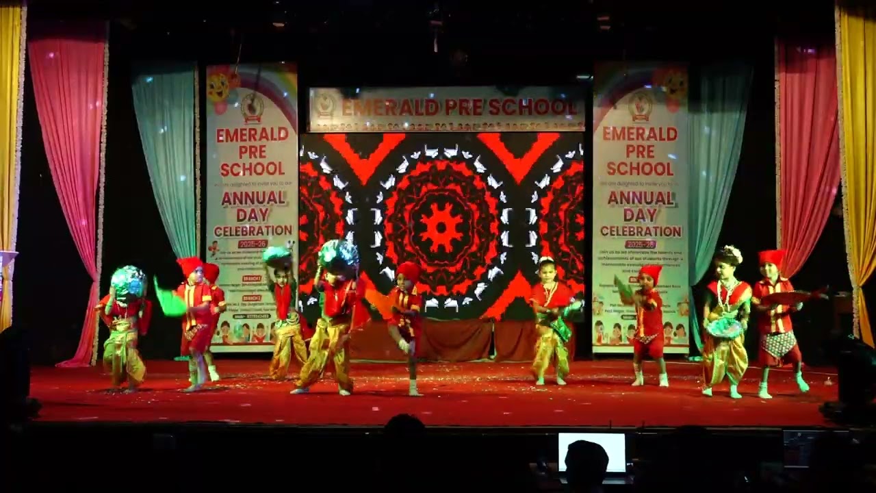 Annual function 2025 Emerald Preschool Nashik 