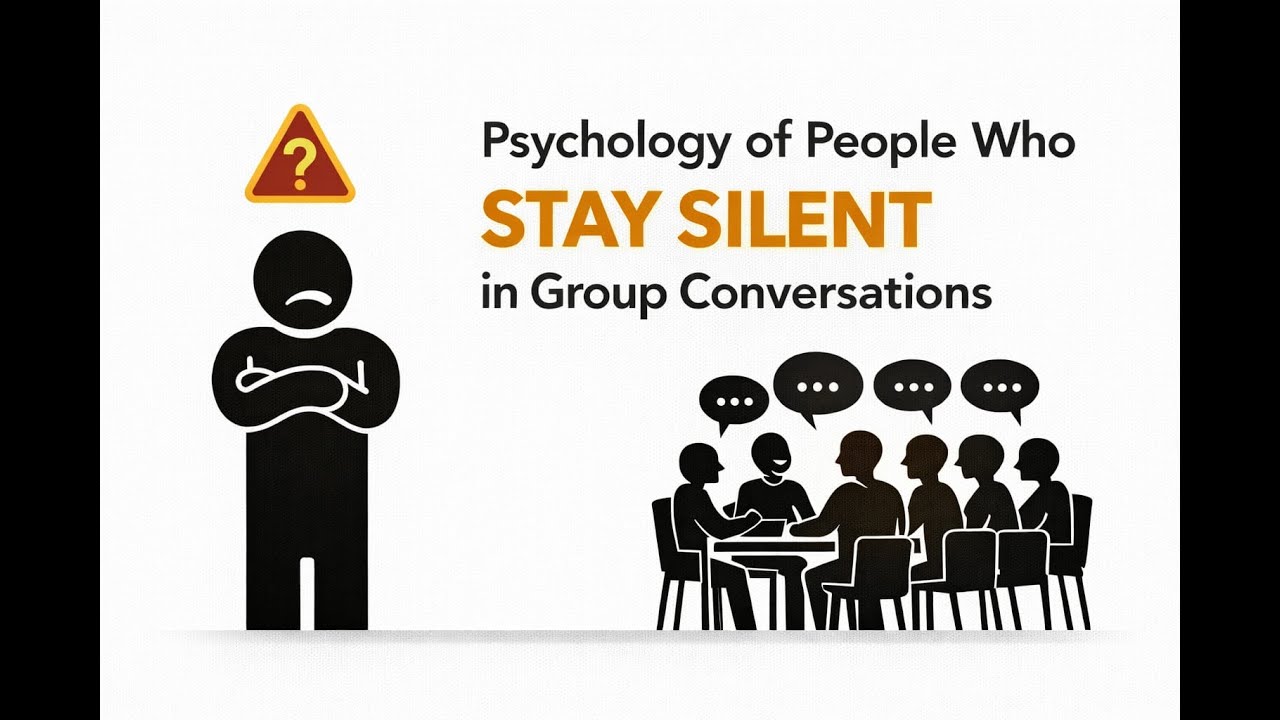 Psychology of People Who Stay Silent in Group Conversations