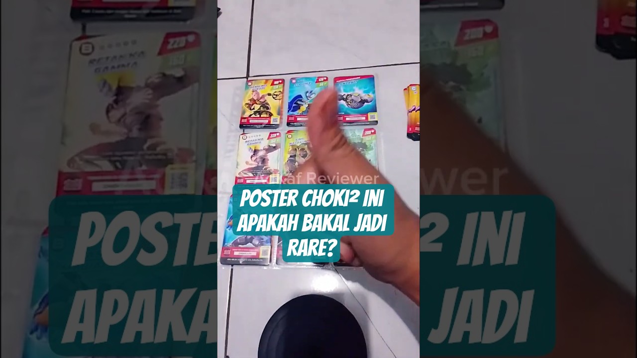 Susun Poster Choki&sup2; Indonesian  Boboiboy Tentang Pemilik Asal Elemental Part 1