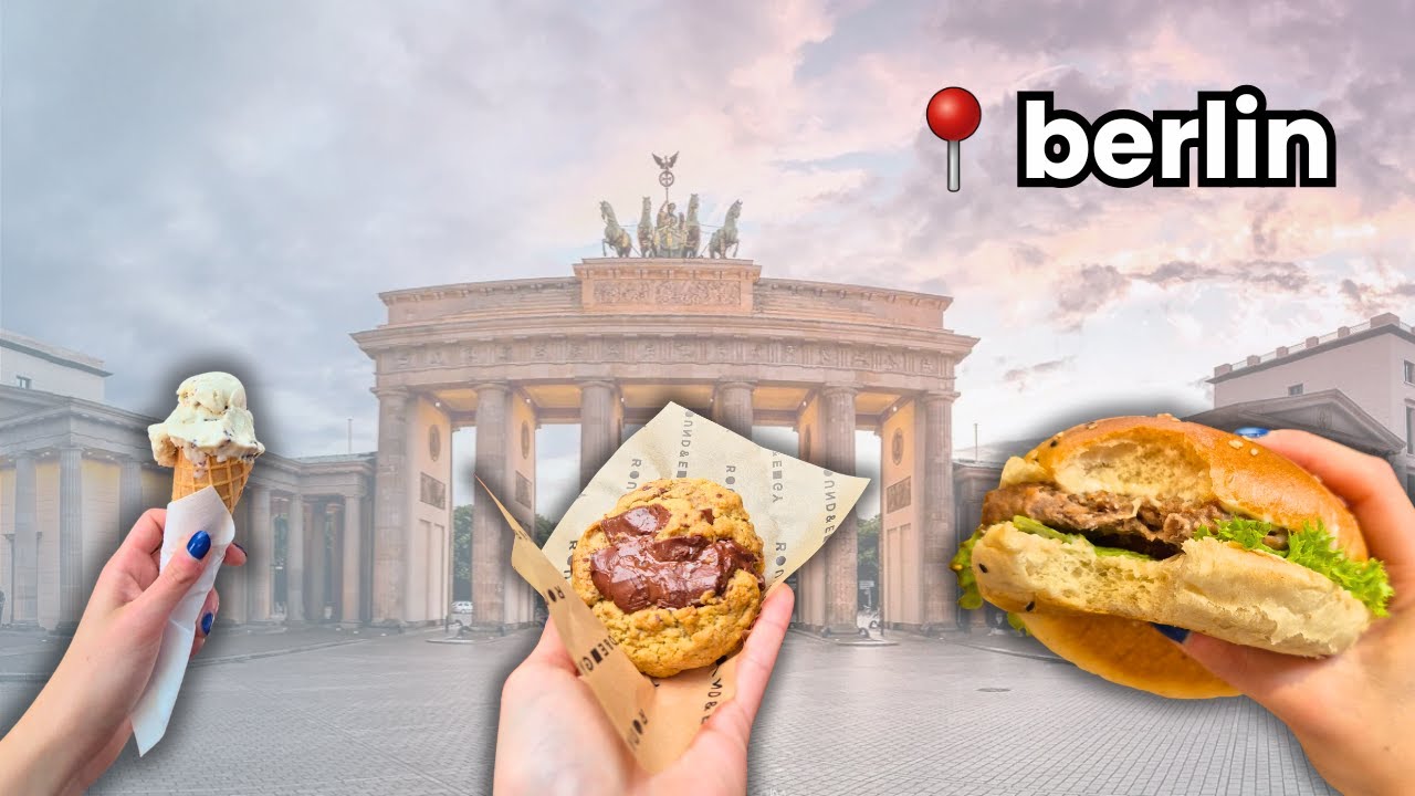 todo lo vegano que comi en Berlin (fui a un supermercado 100% vegano)