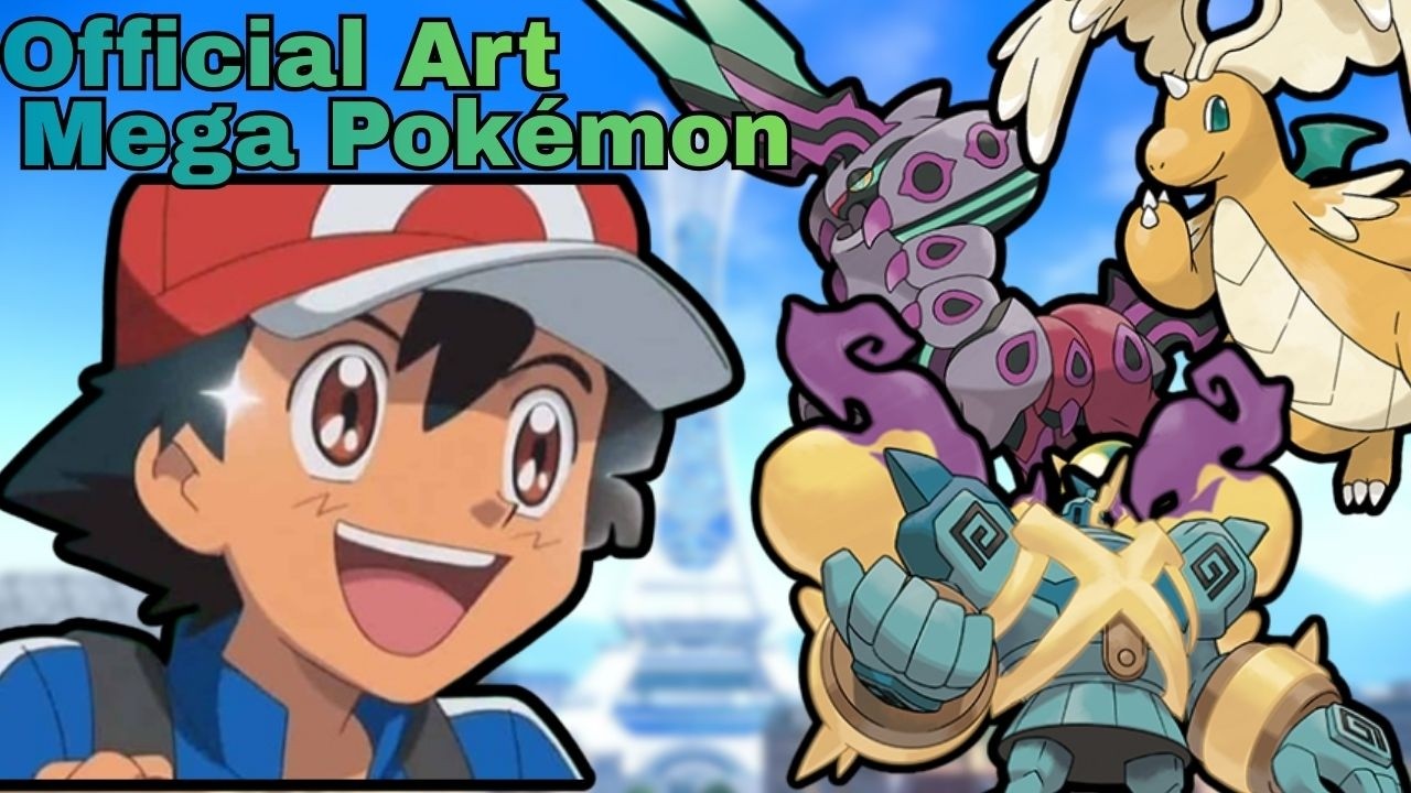 New Official Mega Pokémon Art Work