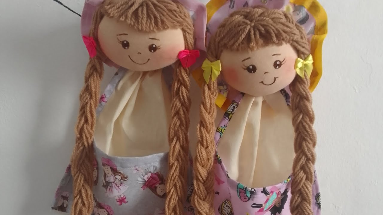 BONECA porta laços.venha aprender fazer comigo 👍🔔📢❤️🤝