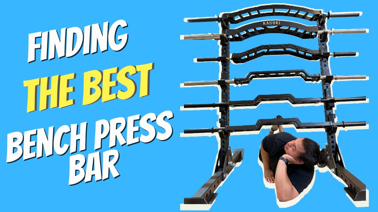 The BEST Multi-Grip Camber Bench Bar - Save Your Shoulders!