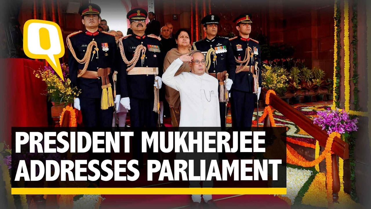 The Quint: Pranab Mukherjee Hails This Year&rsquo;s Budget Session as &lsquo;Historic&rsquo;