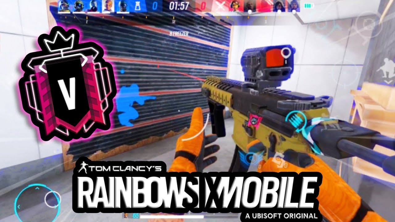 INTENSE RANKED MATCHES ONCE AGAIN IN R6 MOBILE!