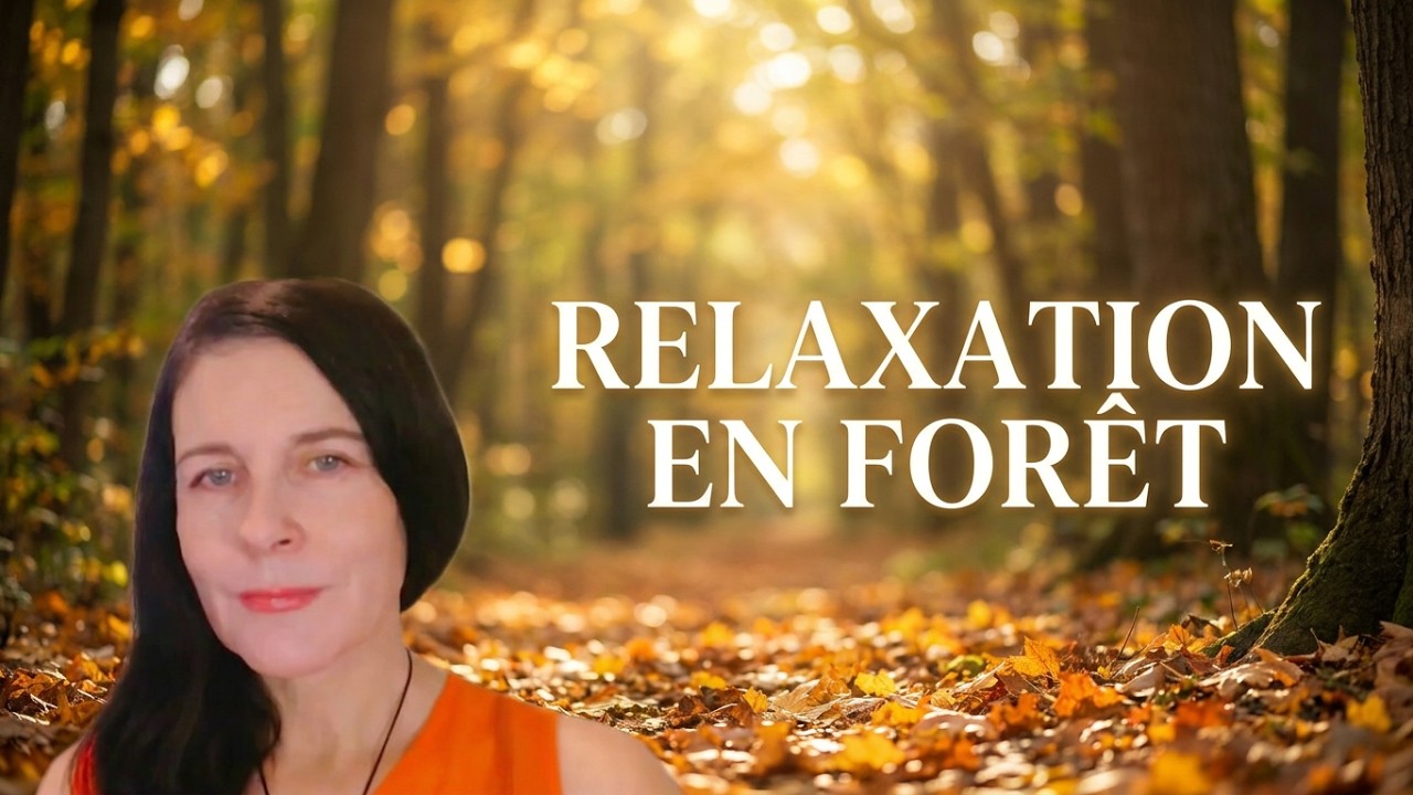 Musique relaxation asmr bain de forêt après la pluie, oiseaux, piano et cordes.