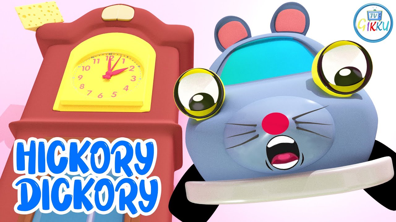 Hickory Dickory Dock | Nursery Rhymes & Kids Songs