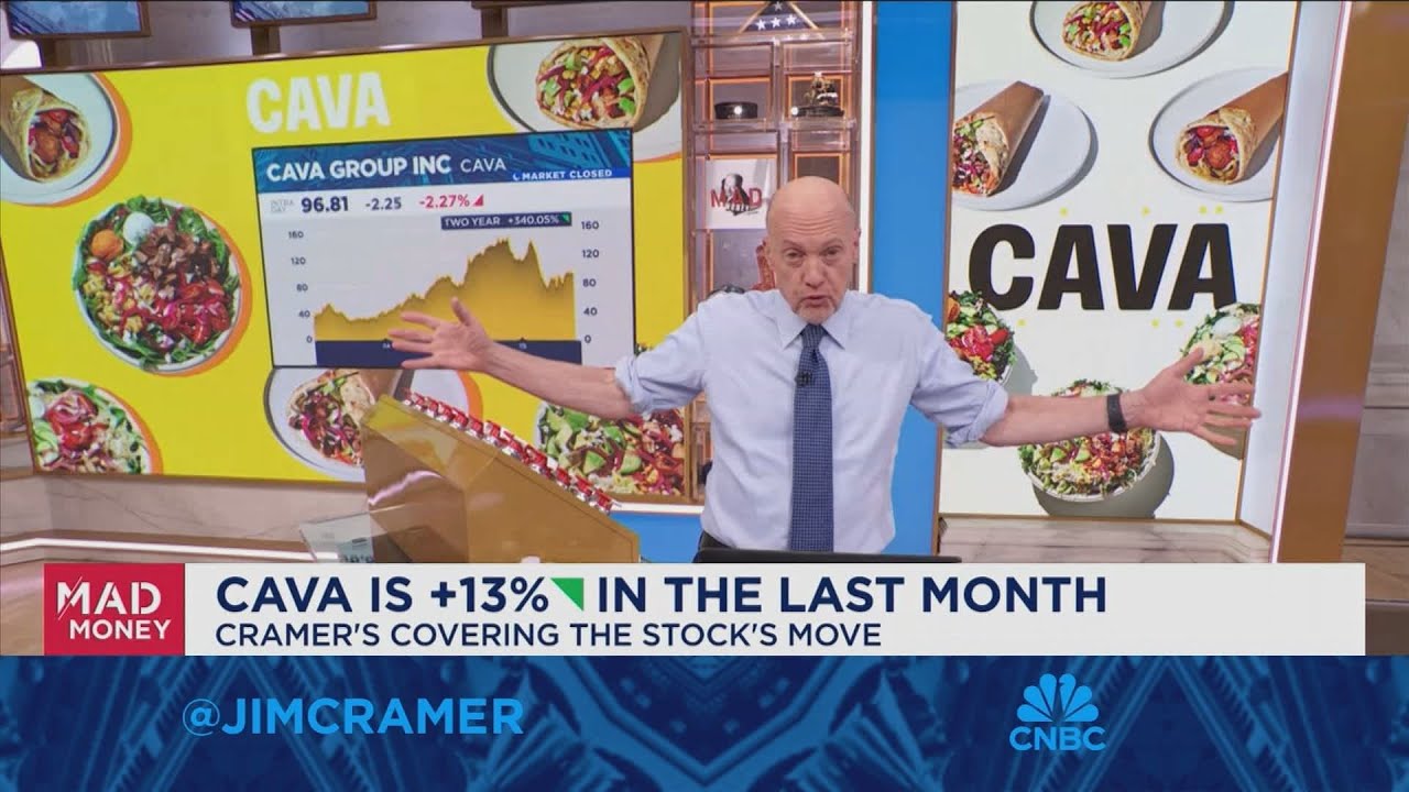 Jim Cramer: The Cava story never derailed in the first place, even though the stock sold off hard