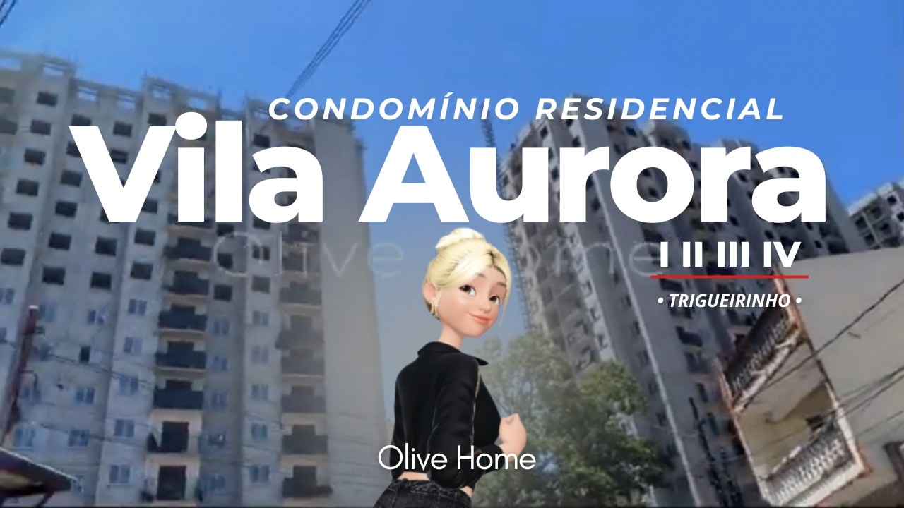 CONDOMÍNIO RESIDENCIAL VILA AURORA I II III IV ENTORNO #residencialvilaaurora   #vilaaurora #cohab