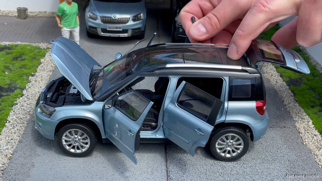 1:18 Skoda Yeti TSI facelift (5L) 2013 - Paudi [Unboxing]