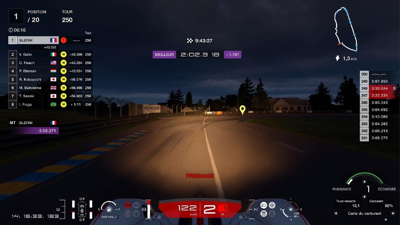 24h DU MANS LEVER DU JOUR