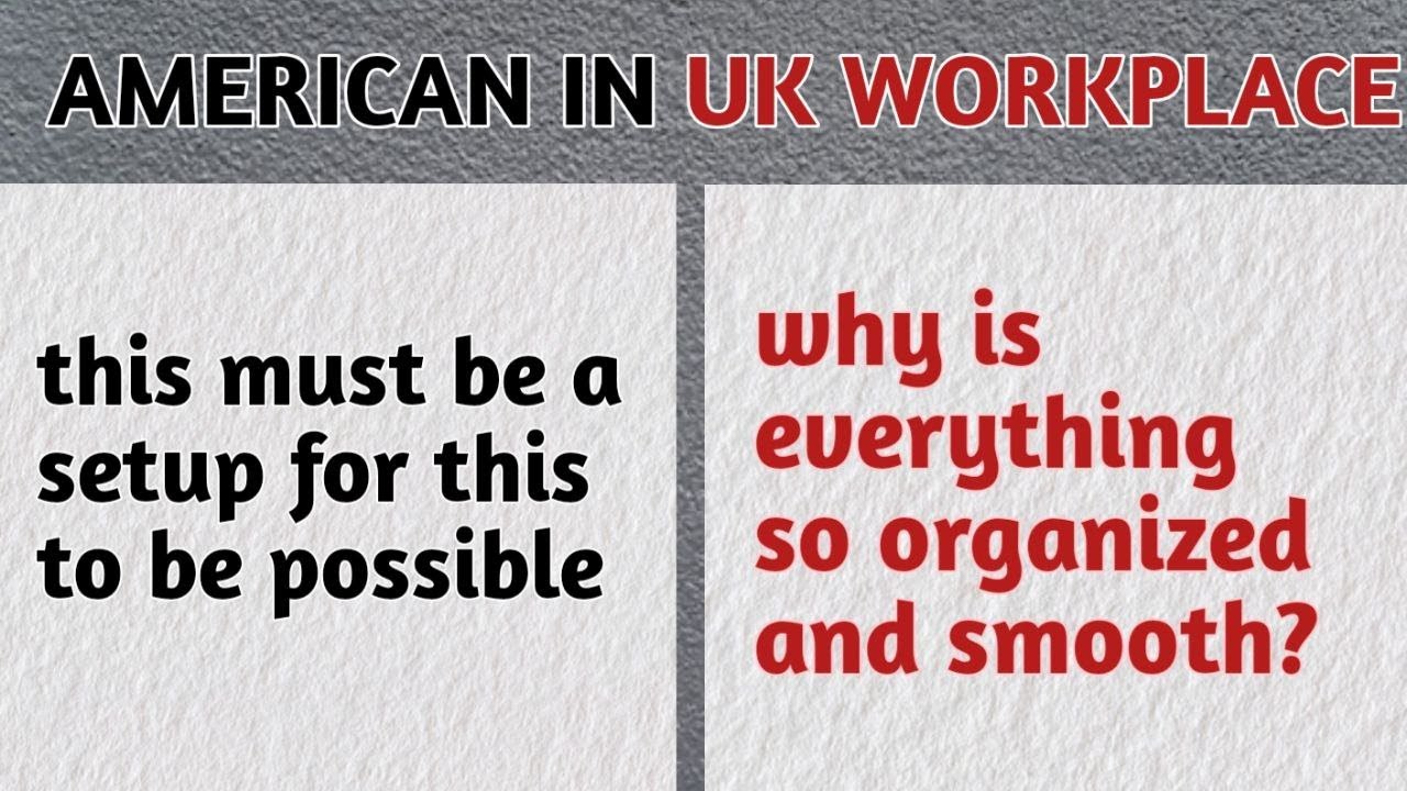 When Americans panic about European good working environment