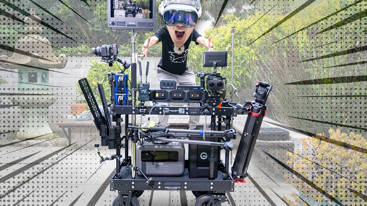Prep for URSA Cine Immersive: Pro Camera & DIT Cart Build