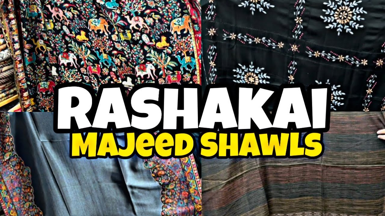 Majeed Shwals Rashakai Cloth Market #shawls @ajlanvlogs74 