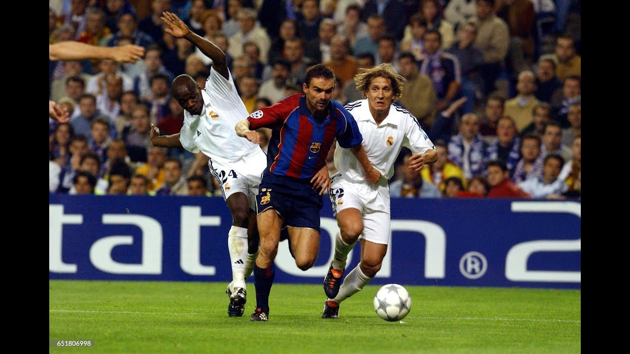 El Clasico Real Madrid x Barcelona 01/02 PS1 WE2002 RMK