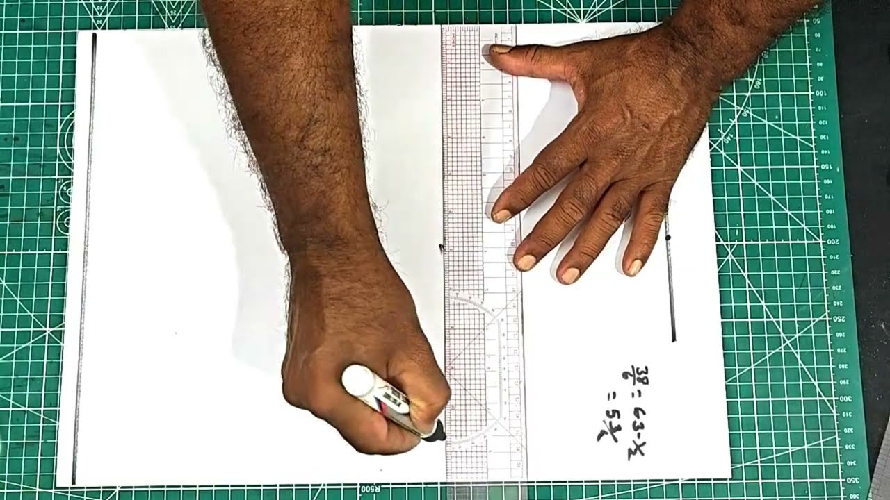 Normal Blouse cutting for beginners 