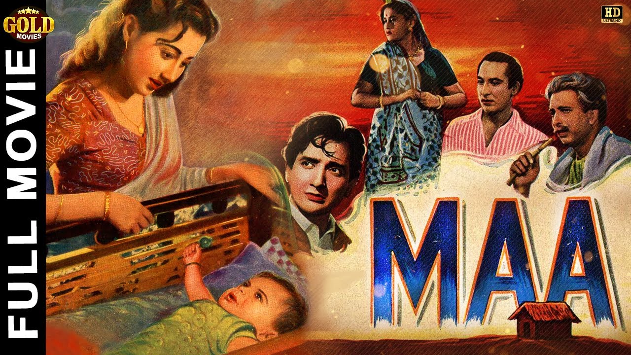 Maa (1952) - Bharat Bhushan, Shyama - Hindi Social Drama Movie - Bollywood Old Movie