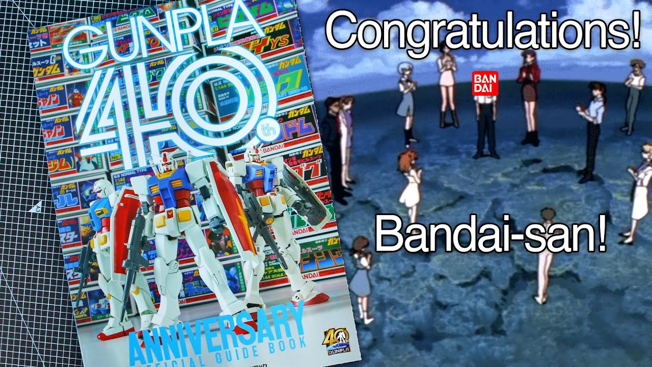 Gunpla 40th Anniversary Official Guide Book!