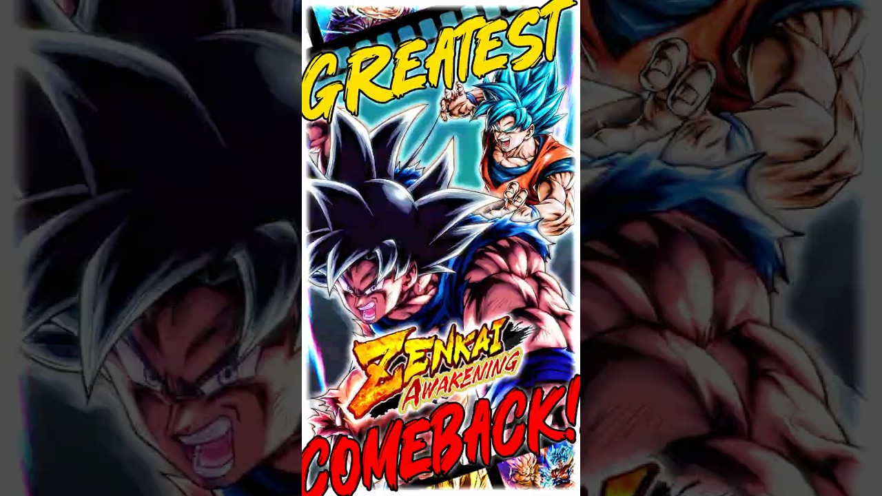 Возвращение ВЕЛИЧАЙШЕГО отряда?! ZENKAI Revival Ultra Instinct Goku в Dragon Ball Legends