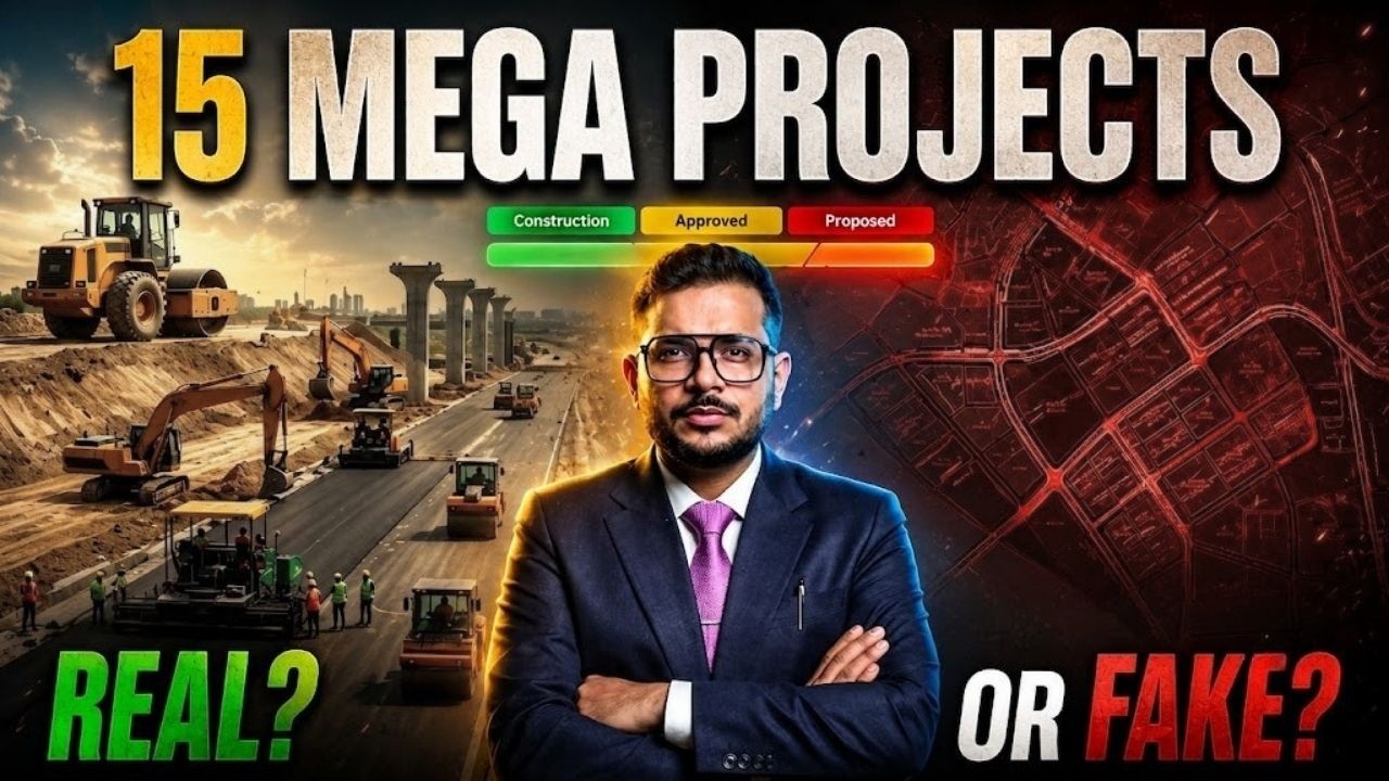 15 Mega Infra Projects in Noida & Greater Noida 2026 | Airport Reality Check