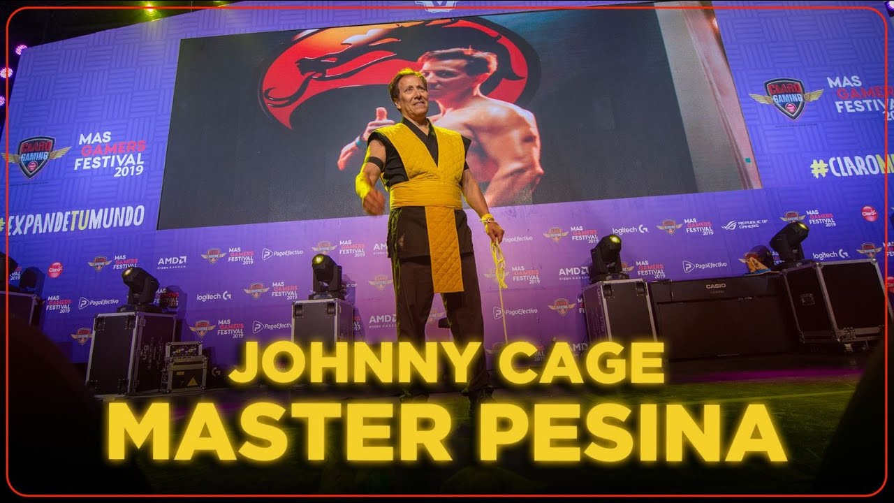 JOHNNY CAGE EN PER&Uacute; - MASTER DANIEL PESINA 🤜💥🤛
