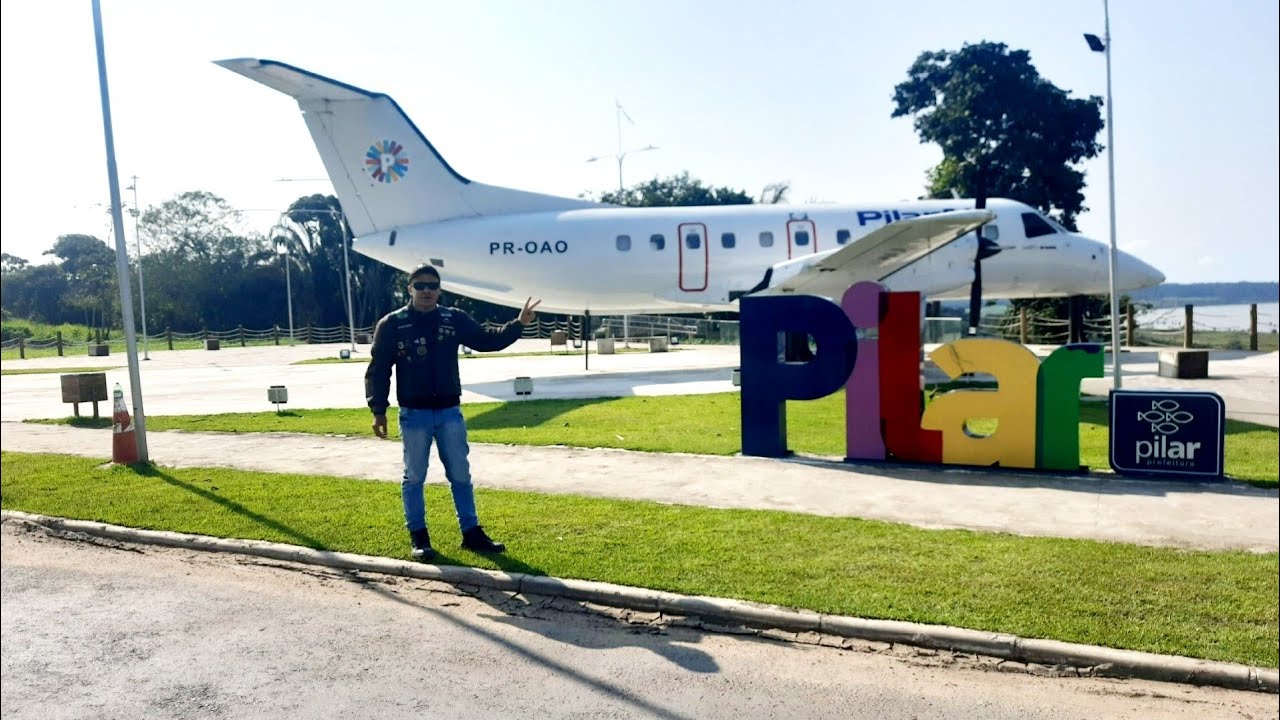 VAMOS CONHECER O AVIÃO DE PILAR-AL E O MIRANTE QUE É O LUGAR MAIS VISITADO NA CIDADE #aviaodepilar
