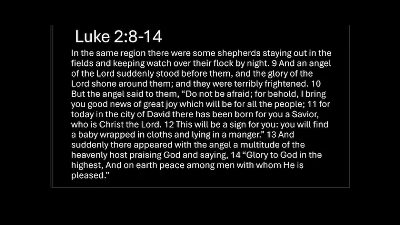 Good News  Great Joy for All People