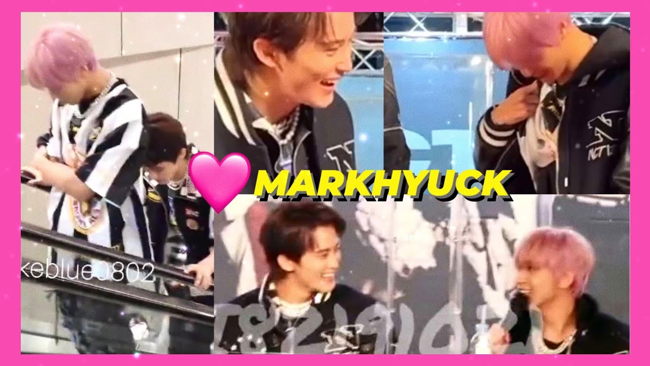 220923 Mark & Haechan moments & show abs!? (Seoul fansign) NCT127 #markhyuck #맠동