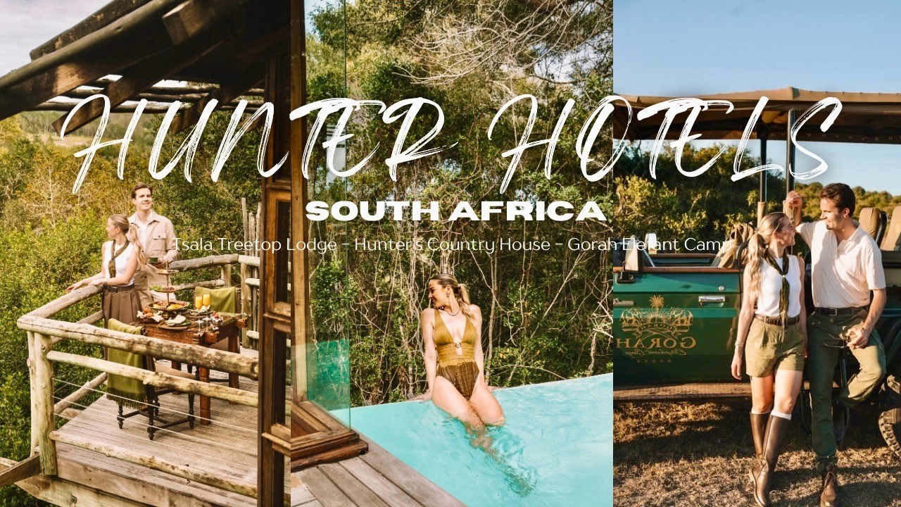 A Day with Hunter Hotels - Luxury Treehouse, Safari Camp & Country House in South Africa 🇿🇦